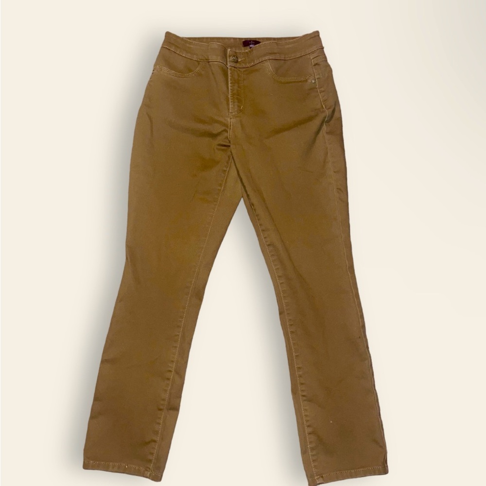 Sold❌NYDJ Jeans Brown High Rise Classiccore Preppy Normcore Casual | Women |